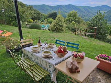 Holiday home Farmhouse with pool in the hills beautiful views in the truffle area