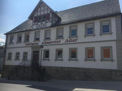Отель Landgasthof Zum Schwarzen Adler