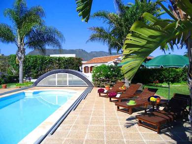 Holiday home House with 2 bedrooms in San Cristobal de La Laguna with wonderful sea view shared pool enclosed garden 3 km from the beach