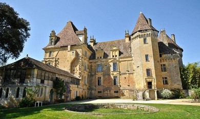 Отель Château de Lanquais