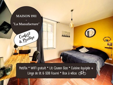Апартаменты Appart LA MANUFACTURE - Maison 1911 - confort & prestige