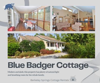 Шале Blue Badger Cottage -Perfect Getaway!