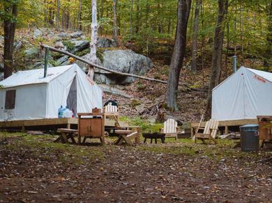 Люкс-шатер Tentrr State Park Site - Lake DArbonne State Park Site H Double Tent Site