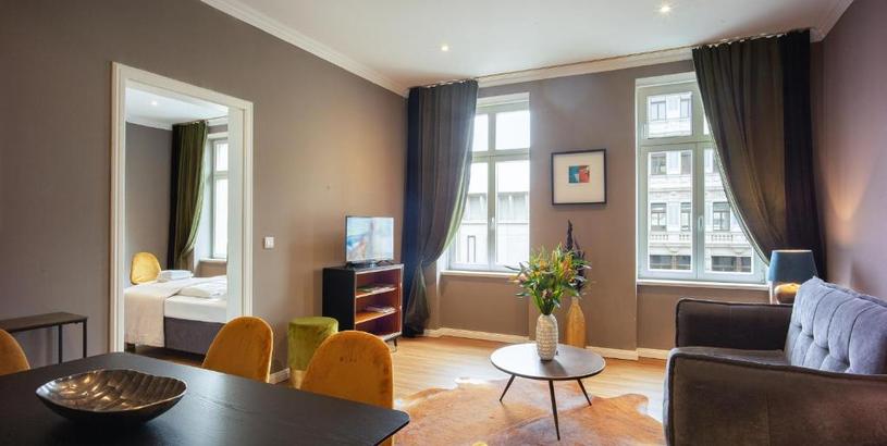 Apartments Leipzig-Suites No.12 4 Zimmer Apartment und Balkon