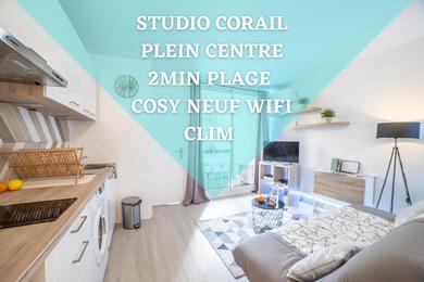 Апартаменты CORAIL STUDIO - 2MIN PLAGE CENTRE VILLE WIFI - IDEAL FAMILLE - CoHôteConciergerie la Grande Motte