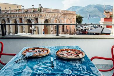  The Terrace with Pizza