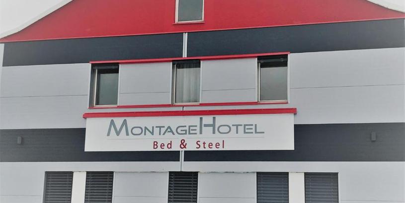 Отель Montagehotel Bed & Steel
