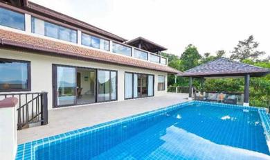 4 rooms Luxury Thai style pool villa