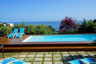 Вилла Villa capri con giardino e piscina