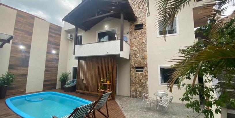 Апартаменты Casa com piscina para 8 pessoas 300m do mar 0129