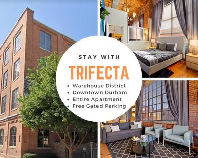 Апартаменты Trifecta Historic Brick 2BR Getaway Superhost