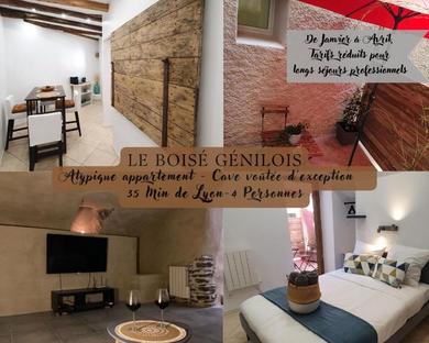 Апартаменты LE BOISÉ GÉNILOIS- Campagne-Chic-Climatisé