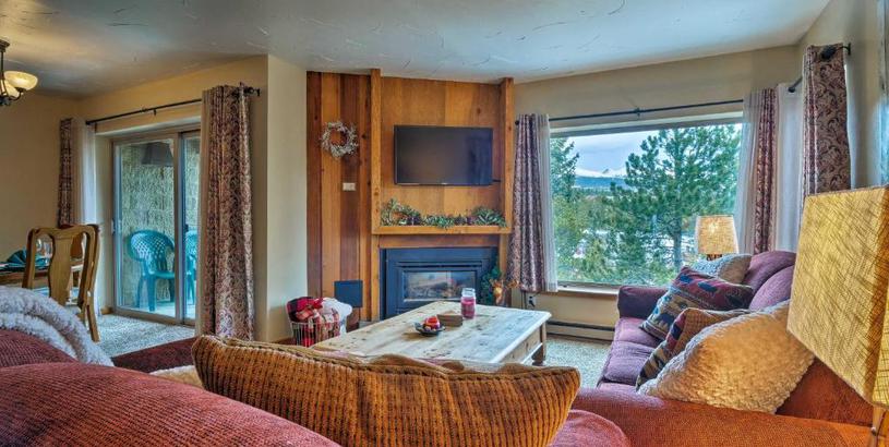 Апартаменты Cozy Ski-In and Ski-Out Breckenridge Condo Mtn Views!