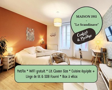 Отель Appart LE SCANDINAVE - Maison 1911 - confort & prestige