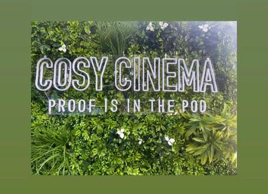 Campsite Cosy Cinema