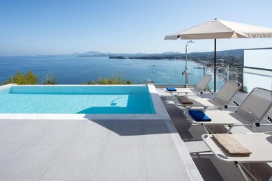 Отель Exquisite Corfu Retreat - 3 Bedrooms - Villa Lucas Pyrgi - Panoramic Sea Views - Private Pool
