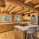 Дом отдыха Hand-Crafted Cabin with Whitefish Lake Views!