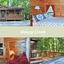 Chalet Sleepy Creek - Creekside Escape