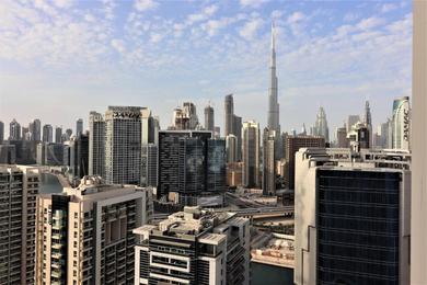 Burj Khalifa View - High floor - Brand new Studio