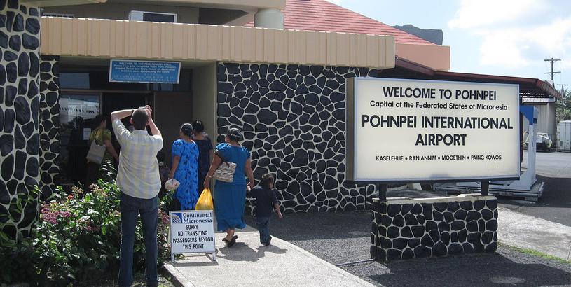 Аэропорт Понпеи (PNI), Pohnpei Island, Микронезия