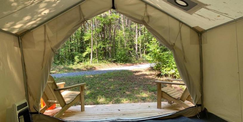 Luxury tent Tentrr Signature Site - Starr Mountain Hideaway