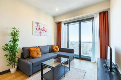Апартаменты Colorful Modern Apartment with Fantastic City View in Kadikoy