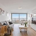 Апартаменты Apartment with frontal sea view in Knokke