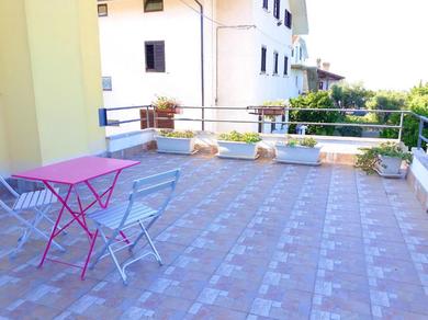 2 bedrooms appartement with sea view enclosed garden and wifi at Canosa Sannita
