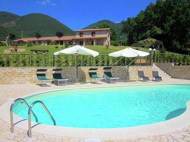 Отель Exquisite Farmhouse in Casperia with Pool