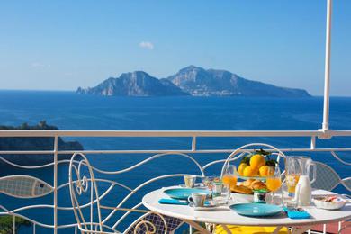 Holiday home Il Sogno di Lina Sorrento Coast Capri View