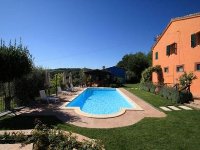 Holiday home Holiday home in Monteroberto with a private swimming pool