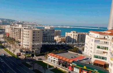 Apartments Apartment Tanger Penthouse duplex with sea view