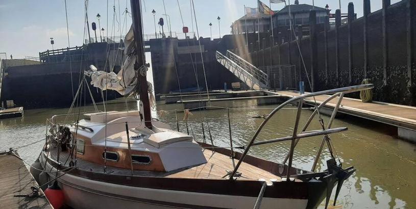 Ботель Cosy sailingboat in Vlissingen