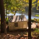 Luxury tent Tentrr Signature Site - River's Edge Sunset