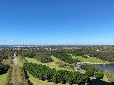 Апартаменты Parkside City View Apartment in Sydney Olympic Park