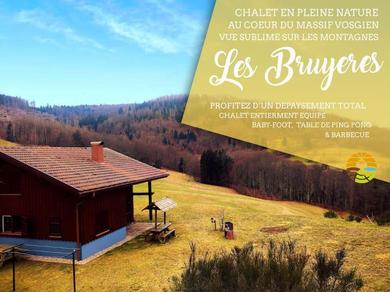 Chalet Chalet les bruyères, baby foot, ping Pong et barbecue