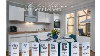 Апартаменты Apartment Leinetal, mit Kamin, Seenähe, Harz Nähe