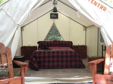 Luxury tent Tentrr Signature Site - Brook Haven