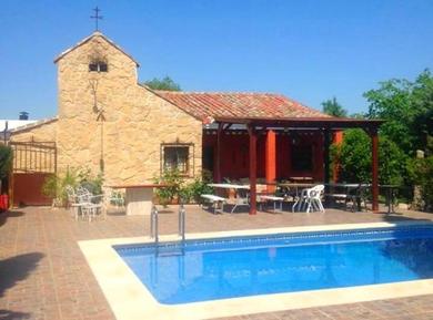 Holiday home 6 bedrooms house with private pool and enclosed garden at Burguillos de Toledo