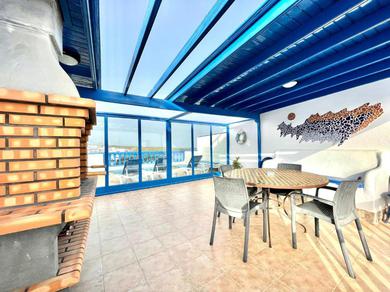 Апартаменты Jameos Apartment con Wifi, terraza y vistas al mar en Punta Mujeres