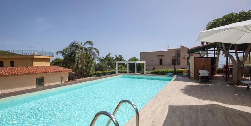 Villa Villa il Geco con piscina ad Altavilla Milicia