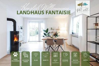 Дом отдыха Landhaus Fantaisie - Wohnen nahe Schlosspark -Stadtgrenze Bayreuth für 1-5 Personen