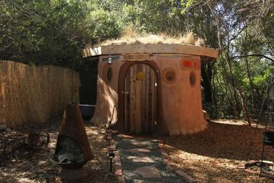 Campsite Hobbit Hut