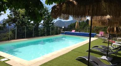 Chalet de 2 chambres avec piscine partagee jardin clos et wifi a Evisa