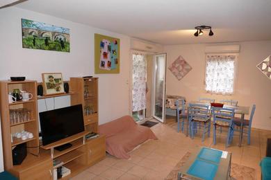 Apartments Carcassonne T3 résidentiel rez de jardin piscine, wifi, tennis, fitness