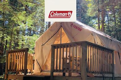 Luxury tent Tentrr Signature Site - Ramble On at the Tentrr Catskill Retreat - Single Camp