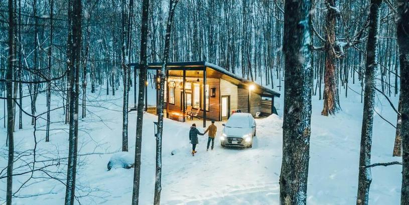 Вилла Luxurious Tiny House with Hot Tub, Sauna & Nature!