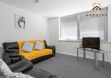 Apartments OnPoint Apartments - Excellent 2 Bed Apartment Close To Centre