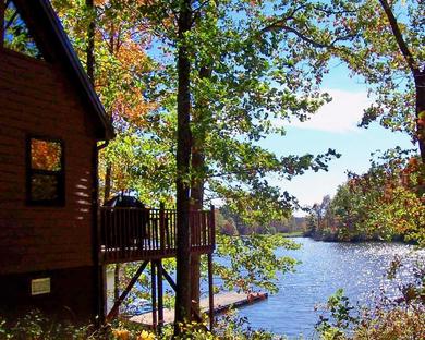 Holiday home Hocking Hills Lake Gem with Hot Tub, Dock, 100 Acres