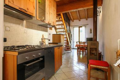 2 bedrooms appartement with furnished balcony at Riolunato 4 km away from the slopes